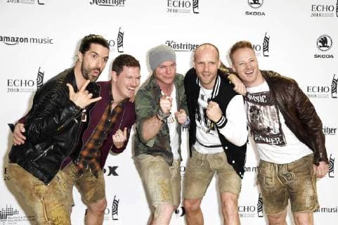 Voxxclub at the 27th German Music Prize Echo 2018 in the Messe Berlin Berlin 12 04 2017 Foto:xF.xKernx xFuturexImage