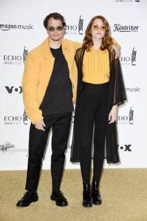 Frans Zimmer All colors with girlfriend at the 27 award ceremony of the German Music Prize Echo 2018 in the Messe Berlin Berlin 12 04 2017 Foto:xF.xKernx xFuturexImage