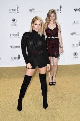 Michelle with daughter Marie Louise Reim at the 27 award ceremony of the German Music Prize Echo 2018 in the Messe Berlin Berlin 12 04 2017 Foto:xF.xKernx xFuturexImage