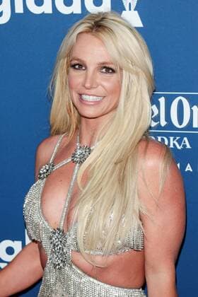 Britney Spears at the GLAAD Media Awards on April 12, 2018 in Los Angeles GLAAD Media Awards in Los Angeles 2018