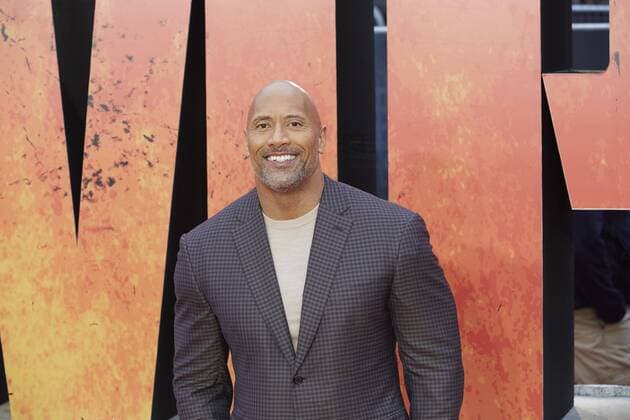 April 11, 2018 - London, United Kingdom - Dwayne Johnson during red carpet arrivals for the Rampage film premiere. London United Kingdom  - ZUMAn 20180411_mda_ny1_146 Copyright: xFamousx