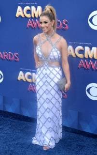 Singer Lindsay Ell attends the 53rd annual Academy of Country Music Awards held at MGM Grand Garden Arena in Las Vegas, Nevada on April 15, 2018. The show will be telecast live on CBS.  LAV20180415011 JIMxRUYMEN