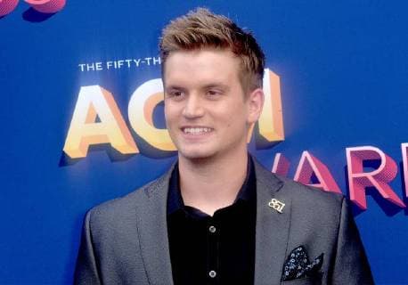 Singer Levi Hummon attends the 53rd annual Academy of Country Music Awards held at MGM Grand Garden Arena in Las Vegas, Nevada on April 15, 2018. The show will be telecast live on CBS.  LAV20180415060 JIMxRUYMEN
