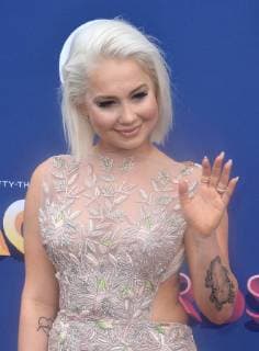 Singer Raelynn attends the 53rd annual Academy of Country Music Awards held at MGM Grand Garden Arena in Las Vegas, Nevada on April 15, 2018. The show will be telecast live on CBS.  LAV20180415193 JIMxRUYMEN