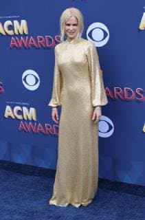 April 15, 2018 - Las Vegas, Nevada, United States of America - Actress Nicole Kidman attends the 53 Academy of Country Music Awards on April 15, 2018 at the MGM Grand Arena in Las Vegas, Nevada. Las Vegas United States of America - ZUMAt114 20180415_zap_t114_506 Copyright: xMarcelxThomasx