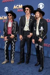 LAS VEGAS - APR 15: Midland at the Academy of Country Music Awards 2018 at MGM Grand Garden Arena on April 15, 2018 in Las Vegas, NV  Copyright: xKathyxHutchinsx xIPAx xHutchinsxPhotox