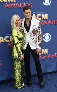 April 15, 2018 - Las Vegas, Nevada, United States of America - Country music singer Jon Pardi and Summer Duncan attend the 53rd Academy of Country Music Awards on April 15, 2018 at the MGM Grand Arena in Las Vegas, Nevada. Las Vegas United States of America - ZUMAt114 20180415_zap_t114_614 Copyright: xMarcelxThomasx