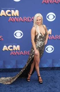 April 15, 2018 - Las Vegas, NV, U.S. - 15 April 2018 - Las Vegas, NV - Lana. 2018 ACM Awards Red Carpet arrivals at MGM Grand Garden Arena. Photo Credit: MJT AdMedia Las Vegas U.S. - ZUMAa123 20180415_zaa_a123_184 Copyright: xMjtAdmediax