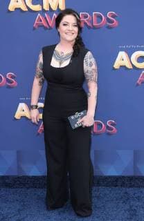 April 15, 2018 - Las Vegas, NV, U.S. - 15 April 2018 - Las Vegas, NV - Ashley McBryde. 2018 ACM Awards Red Carpet arrivals at MGM Grand Garden Arena. Photo Credit: MJT AdMedia Las Vegas U.S. - ZUMAa123 20180415_zaa_a123_226 Copyright: xMjtAdmediax