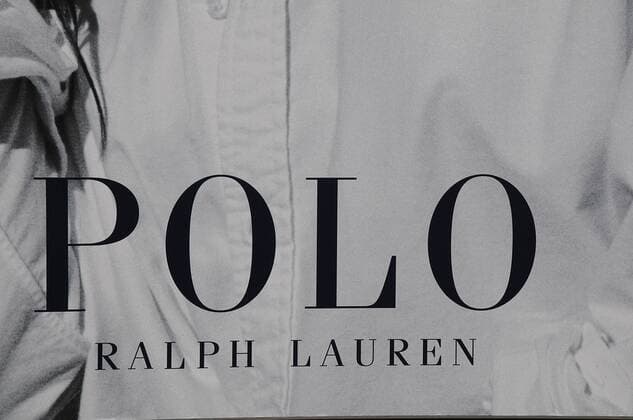 Copenhagen Denmark 17 April 2018_Billboard with world famous Ralph Lauren blllboard haning on Magasin du nord in danish capital. (Photo.Francis Joseph Dean Deanpictures. 