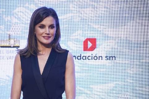 18-04-2018 Spain Queen Letizia during the children youth literature awards, El Vapor Boat and Grand Angular, at the Casa de Correos in Madrid. No Spain  Copyright: xxPPE Thortonx