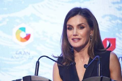 18-04-2018 Spain Queen Letizia during the children youth literature awards, El Vapor Boat and Grand Angular, at the Casa de Correos in Madrid. No Spain  Copyright: xxPPE Thortonx