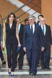 18-04-2018 Spain Queen Letizia during the children youth literature awards, El Vapor Boat and Grand Angular, at the Casa de Correos in Madrid. No Spain  Copyright: xxPPE Thortonx