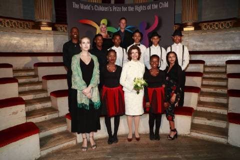Queen Silvia attendance at the presentation of the World s Children s Prize for the Rights of the Child, Gripsholm Castle, 2018-04-19 Silvia de Suede Stockholm Sweden  581070