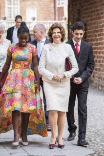 Queen Silvia Attendance at the presentation of the World s Children s Prize for the Rights of the Child, Gripsholm Castle, 2018-04-19 Silvia de Suede Mariefred Sweden  581115