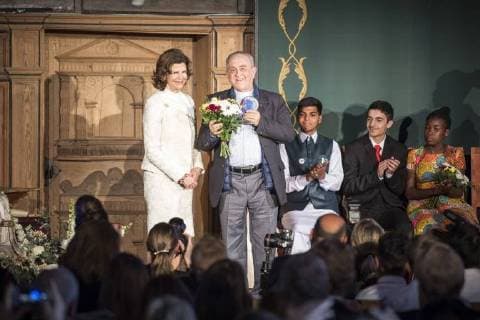 Queen Silvia Attendance at the presentation of the World s Children s Prize for the Rights of the Child, Gripsholm Castle, 2018-04-19 Silvia de Suede Mariefred Sweden  581115