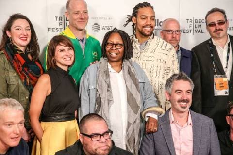 April 21, 2018 - New York, NEW YORK, UNITED STATES - Whoopi Goldberg attends the Shorts Program: The History of White People in America during the 2018 Tribeca Film Festival at Regal Battery Park 11 on April 21, 2018 in New York City. New York UNITED STATES - ZUMAv122 20180421_zap_v122_015 Copyright: xWilliamxVolcovx