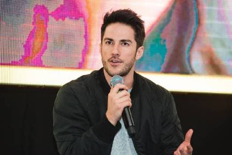 Warsaw Comic Con 2018 Fot. Sylwia Olszewska East News 21.4.2018 Warszawa, Nadarzyn. Warsaw Comic Con 2018. Ptak Warsaw Expo. n z: Michael Trevino EN_01316189_0041 