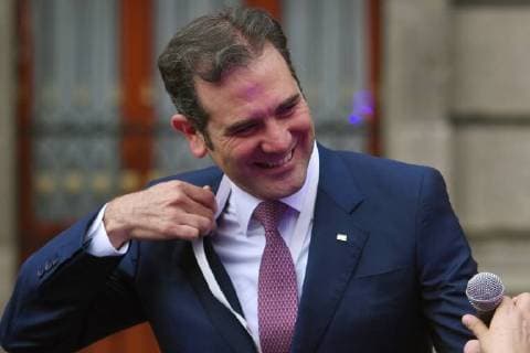 CIDADE DO MÉXICO, DF - 22.04.2018: PRESIDENTIAL RACE IN MEXICO - Lorenzo Cordova Vianello attends on First Debate of candidates for the Mexico presidential held at Palace of Mining on April 22, 2018 in Mexico City, Mexico. x1519387x  CarlosxTischler