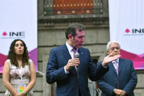 CIDADE DO MÉXICO, DF - 22.04.2018: PRESIDENTIAL RACE IN MEXICO - Lorenzo Cordova Vianello attends on First Debate of candidates for the Mexico presidential held at Palace of Mining on April 22, 2018 in Mexico City, Mexico. x1519390x  CarlosxTischler