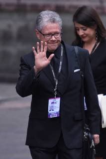 CIDADE DO MÉXICO, DF - 22.04.2018: PRESIDENTIAL RACE IN MEXICO - Sergio Sarmiento attends on First Debate of candidates for the Mexico presidential held at Palace of Mining on April 22, 2018 in Mexico City, Mexico. x1519393x  CarlosxTischler