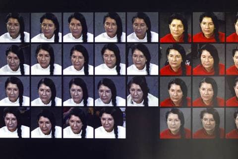 Impression aus der Ausstellung The Cleaner von Marina Abramovic in der Bundeskunsthalle. Bonn, 22.04.2018 *** Impression from the exhibition The Cleaner by Marina Abramovic in the Bundeskunsthalle Bonn 22 04 2018 Foto:xC.xHardtx xFuturexImage