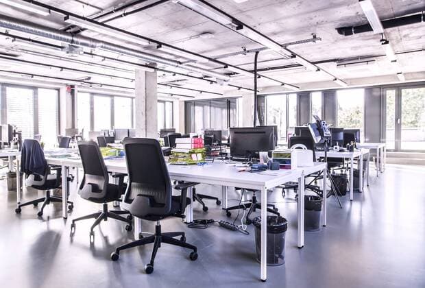 Modern open-plan office property released  HAPF02717