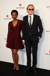 The World Axel Springer Award Lindiwe and Marius Müller Westernhagen Die Welt