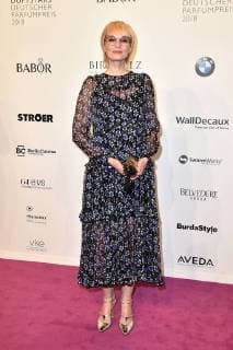 Susann Atwell on arrival for the award German Perfume Award Duftstars 2018 on 25 04 2018 in Berlin German Perfume Award Duftstars 2018 in Berlin