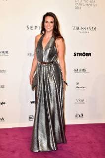Katrin Wrobel on arrival for the award German Perfume Award Duftstars 2018 on 25 04 2018 in Berlin German Perfume Award Duftstars 2018 in Berlin