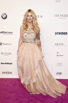 Mirja du Mont at the 26th presentation of the German Perfume Award Duftstars 2018 at Tempelhof Airport Berlin 25 04 2018 Foto:xF.xKernx xFuturexImage