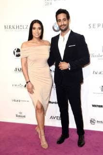 Lamiya Slimani and Sami Slimani at the 26th ceremony of the German Perfume Award Duftstars 2018 at Tempelhof Airport Berlin 25 04 2018 Foto:xF.xKernx xFuturexImage