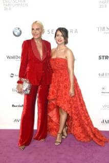 Natascha Ochsenknecht and Jessica Paszka at the 26th presentation of the German Perfume Award Duftstars 2018 at Tempelhof Airport Berlin 25 04 2018 Foto:xF.xKernx xFuturexImage