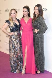 Regina Halmich Bettina Cramer and Laura Wontorra at the 26th presentation of the German Perfume Award Duftstars 2018 at Tempelhof Airport Berlin 25 04 2018 Foto:xF.xKernx xFuturexImage
