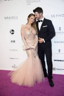 Jana Julie Kilka and Thore Schölermann at the 26th presentation of the German Perfume Award Duftstars 2018 at Tempelhof Airport Berlin 25 04 2018 Foto:xF.xKernx xFuturexImage