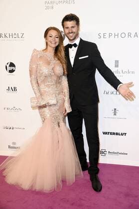 Jana Julie Kilka and Thore Schölermann at the 26th presentation of the German Perfume Award Duftstars 2018 at Tempelhof Airport Berlin 25 04 2018 Foto:xF.xKernx xFuturexImage