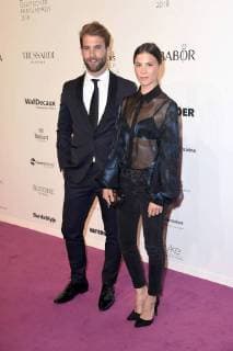 Andre Hamann and Aylin Tezel at the 26th presentation of the German Perfume Award Duftstars 2018 at Tempelhof Airport Berlin 25 04 2018 Foto:xF.xKernx xFuturexImage