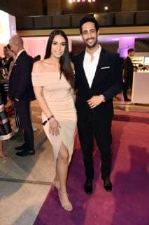 Lamiya Slimani and Sami Slimani at the Aftershow Party after the 26th presentation of the German Perfume Award Duftstars 2018 at Tempelhof Airport Berlin 25 04 2018 Foto:xF.xKernx xFuturexImage