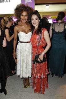Marie Amiere and Stephanie Stumph at the Aftershow Party after the 26th presentation of the German Perfume Award Duftstars 2018 at Tempelhof Airport Berlin 25 04 2018 Foto:xF.xKernx xFuturexImage
