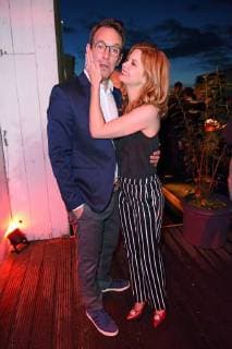 Peter Imhof with his wife Eva Imhof at the Bunte New Faces Award Film 2018 at the Spindler Klatt in Berlin on 26 04 2018