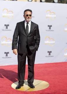 US-Cuban actor Andy Garcia poses as he arrives at the red carpet of the Billboard Latin Music Awards 2018 at the Mandalay Bay resort in Las Vegas, Nevada, United States, 26 April 2018. Billboard Latin Music Awards 2018 !ACHTUNG: NUR REDAKTIONELLE NUTZUNG!  Copyright: xArmandoxArorizox BIL13 20180427-636603989389979986
