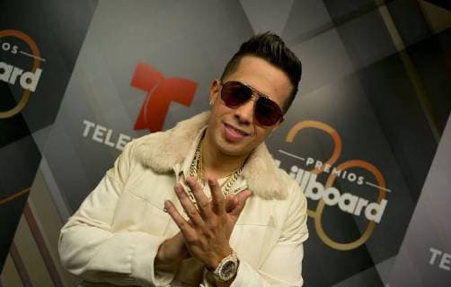 US singer of Latin origin De La Ghetto poses at the press room of the Billboard Latin Music Awards 2018 at the Mandalay Bay resort in Las Vegas, Nevada, United States, 26 April 2018. Billboard Latin Music Awards 2018 !ACHTUNG: NUR REDAKTIONELLE NUTZUNG!  Copyright: xArmandoxArorizox BIL13 20180427-636603993209370915