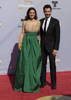 Argentine model and journalist Candela Ferro and Mexican actor Khotan Fernandez pose as they arrive at the red carpet of the Billboard Latin Music Awards 2018 at the Mandalay Bay resort in Las Vegas, Nevada, United States, 26 April 2018. Billboard Latin Music Awards 2018 !ACHTUNG: NUR REDAKTIONELLE NUTZUNG!  Copyright: xArmandoxArorizox BIL13 20180427-636604026290656484