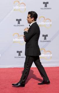The Mexican singer Christian Nodal pass at the red carpet of the Billboard Latin Music Awards 2018 at the Mandalay Bay resort in Las Vegas, Nevada, United States, 26 April 2018. Billboard Latin Music Awards 2018 !ACHTUNG: NUR REDAKTIONELLE NUTZUNG!  Copyright: xArmandoxArorizox BIL13 20180427-636604057586254185