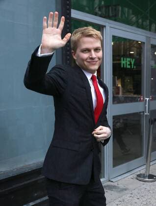 April 26, 2018 - New York, New York, United States - Journalist Ronan Farrow made an appearance at Build Series on April 26 2018 in New York City New York United States  - ZUMAny1_ 20180426_zaf_ny1_144 Copyright: xJohnxSheenex