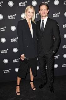 Lena Gercke and August Wittgenstein at the 27th Montblanc de la Culture Arts Patronage Award 2018 in the Comitehof at the Munich Residence 26 04 2018 Foto:xP.xSchönbergerx xFuturexImage