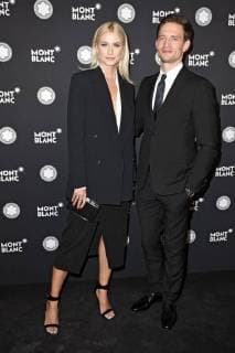 Lena Gercke and August Wittgenstein at the 27th Montblanc de la Culture Arts Patronage Award 2018 in the Comitehof at the Munich Residence 26 04 2018 Foto:xP.xSchönbergerx xFuturexImage