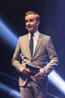 Jan Böhmermann Moderator at the German Digital Award 2018 of the Federal Association of the Digital Economy BVDW on 26 04 2018 in Berlin