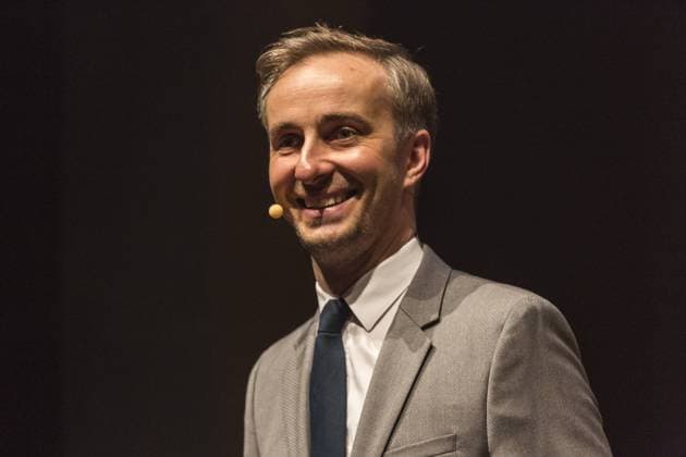 Jan Böhmermann Moderator at the German Digital Award 2018 of the Federal Association of the Digital Economy BVDW on 26 04 2018 in Berlin