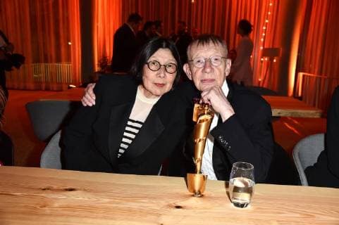 Hark Bohm and his wife Natalia Bowakow at the Deutscher Filmpreis 2018 Aftershowparty at 27 04 2018 in Berlin German Film Award 2018 in Berlin Party Aftershow